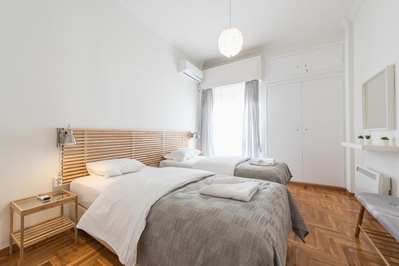 Cozy And Fresh Apt Close To Metro เอเธนส์ ภายนอก รูปภาพ